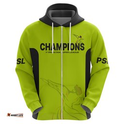 custom personalised lahore qalandars champions pakistan cricket hoodie
