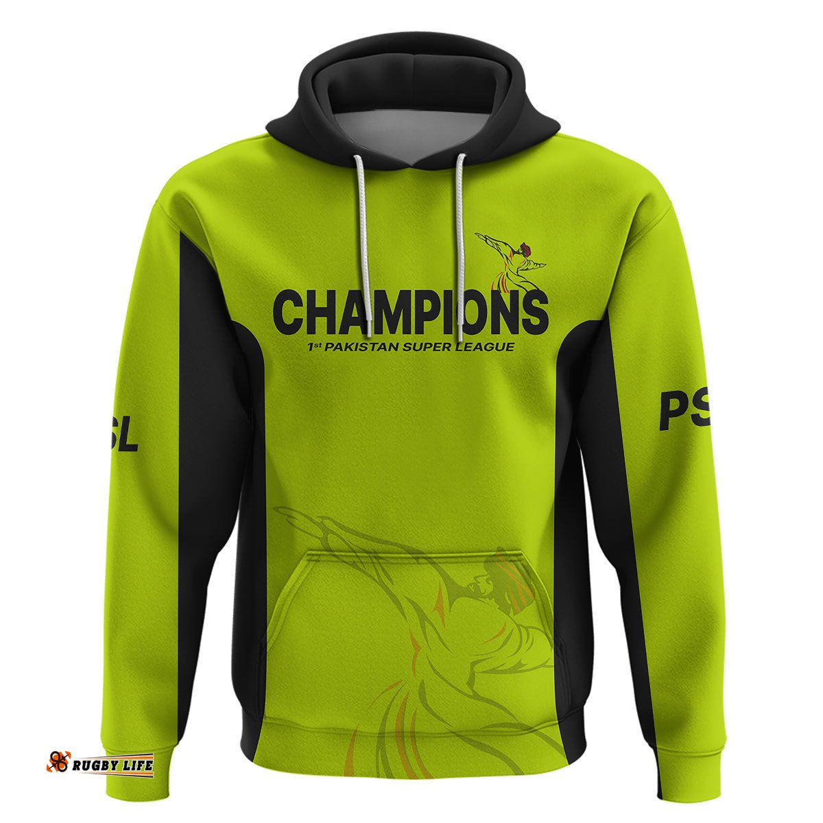 custom personalised lahore qalandars champions pakistan cricket hoodie