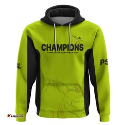 custom personalised lahore qalandars champions pakistan cricket hoodie