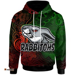 rabbitohs rugby hoodie customrabbitohs aboriginal hoodie