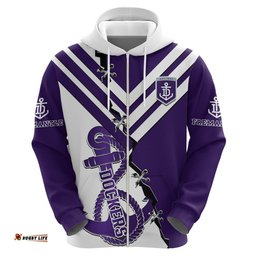 personalised fremantle dockers football hoodie go freo sporty version 02