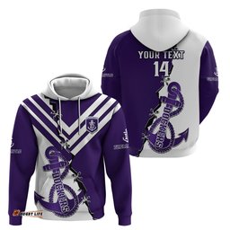 personalised fremantle dockers football hoodie go freo sporty version 02
