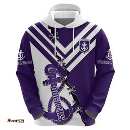 personalised fremantle dockers football hoodie go freo sporty version 02
