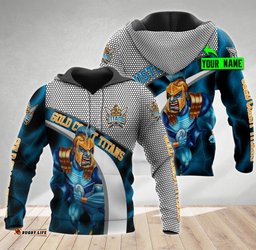 gold coast titans macost personalized