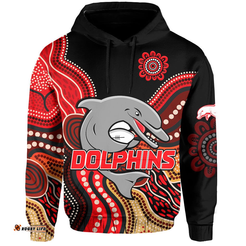 dolphins rugby hoodie aboriginal new history starts now