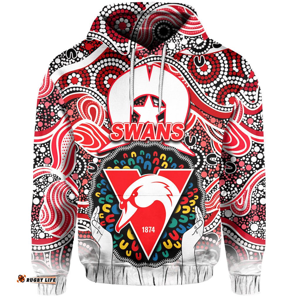 swans australian football hoodie naidoc week
