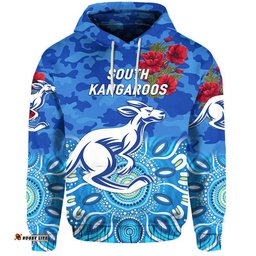 custom personalised south alice football club kangaroos anzac zip up and pullover hoodie indigenous vibes