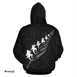 new zealand rugby hoodie maori haka fern pullover hoodie 05
