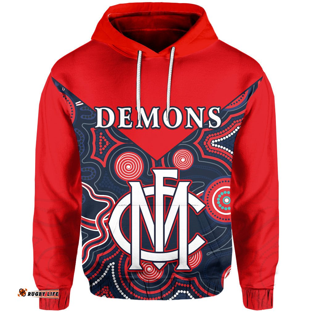 custom personalised melbourne demons hoodie we are the champions