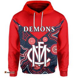 custom personalised melbourne demons hoodie we are the champions