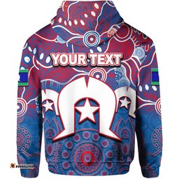 custom personalised bulldogs australian football torres strait islanders mix aboriginal hoodie