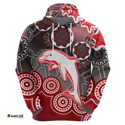 custom personalised redcliffe dolphins rugby hoodie
