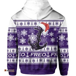 fremantle freo zip hoodie christmas style