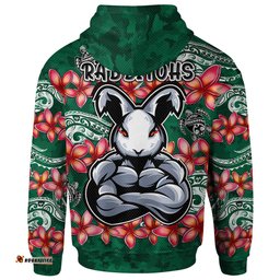 rabbitohs rugby hoodie custom polynesian super rabbitohs hoodie rlt13