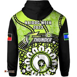 sydney thunder naidoc hoodie indigenous for our elders