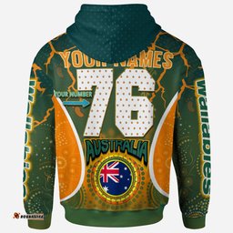 australia national rugby union custom aboriginal hoodie the indigenous wallabies squad