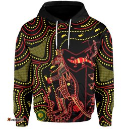 custom personalised aboriginal hoodie animal australia