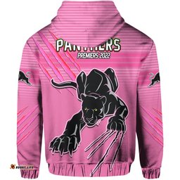panthers proud hoodie back to back premiers version pink