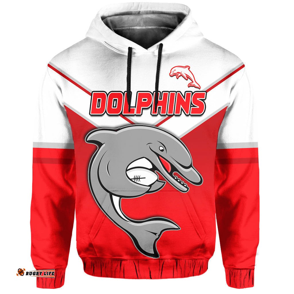 dolphins rugby hoodie simple style new history