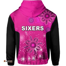 sydney sixers zip hoodie cricket australia aboriginal
