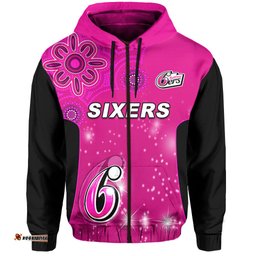 sydney sixers zip hoodie cricket australia aboriginal