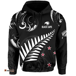 new zealand cricket hoodie go black cap champions mix maori kiwis