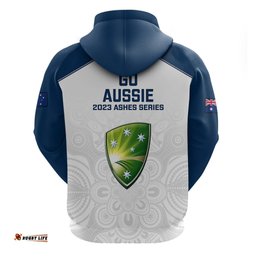 australia cricket hoodie ashes go aussie indigenous art