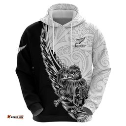 new zealand kiwi rugby custom hoodie go champions maori pattern