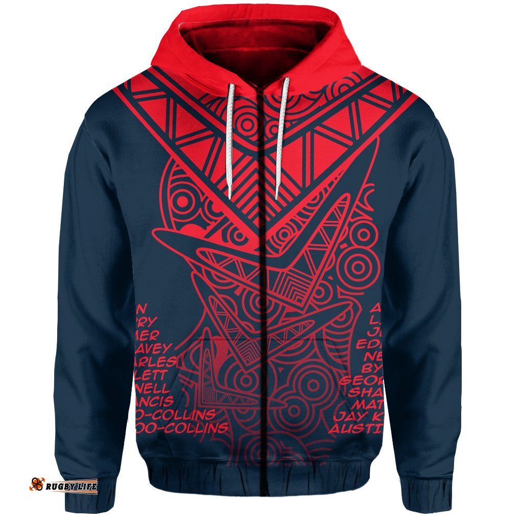 melbourne zip hoodie demons