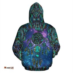 new zealand dreamcatcher hoodie paua shell