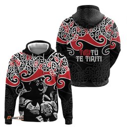 aotearoa toitu te tiriti hoodie new zealand stand together stand stronger