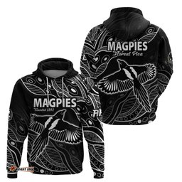 collingwood magpies football hoodie pies founded 1892