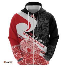 toitu te tiriti me te whakaputanga hoodie maori wahaika with haka face