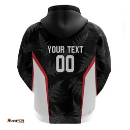 custom new zealand silver fern softball hoodie go aotearoa