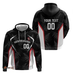 custom new zealand silver fern softball hoodie go aotearoa
