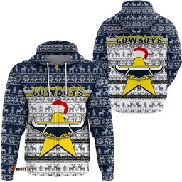 custom clothing north queensland cowboys aboriginal tattoo zip hoodie
