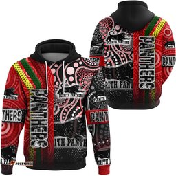 clothing penrith panthers sporty style hoodie