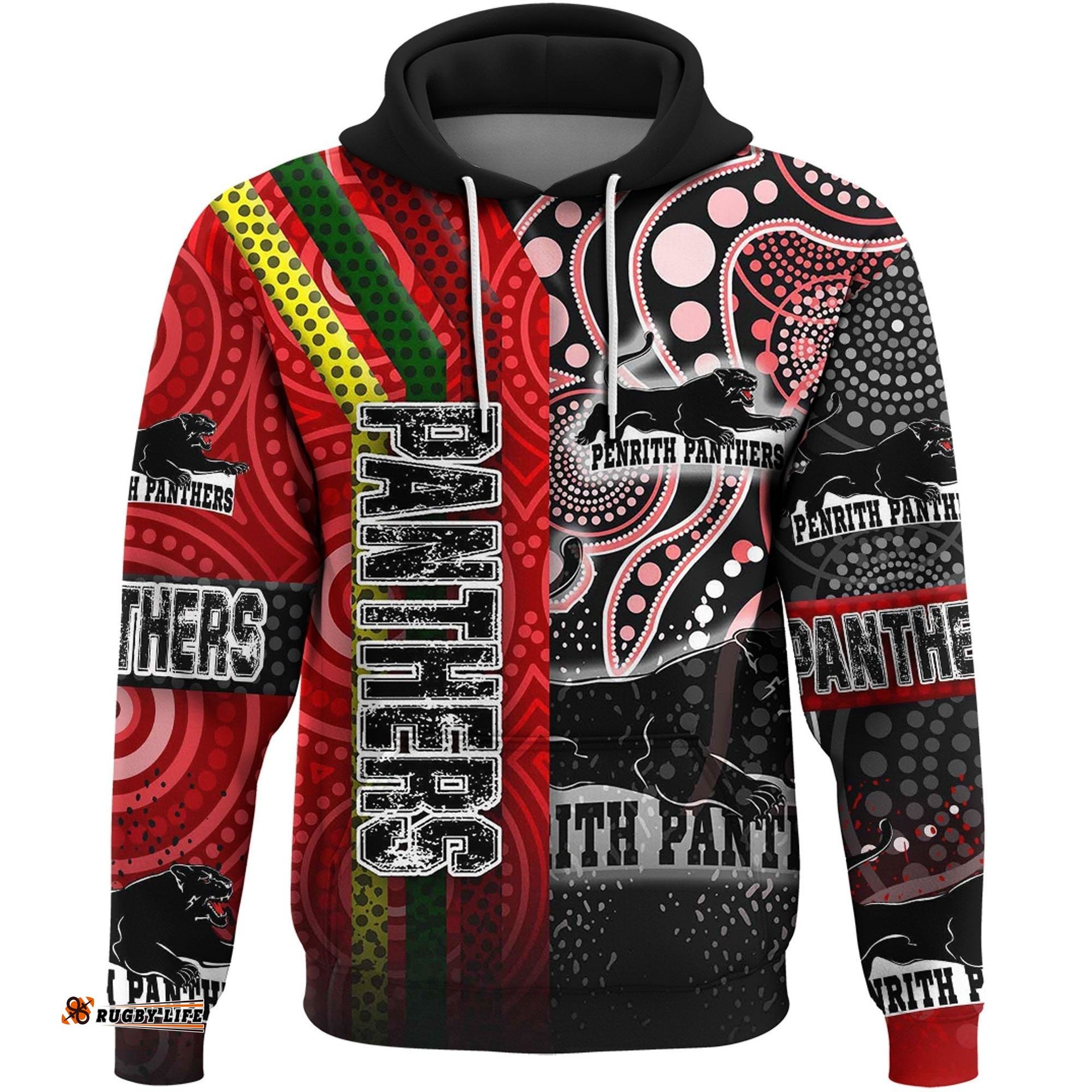 clothing penrith panthers sporty style hoodie