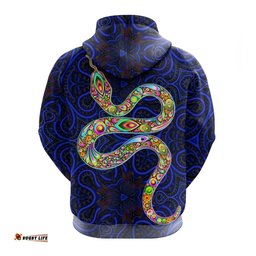 aboriginal the rainbow serpent psychedelic hoodie0