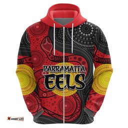 parramatta eels hoodie simple aboriginal