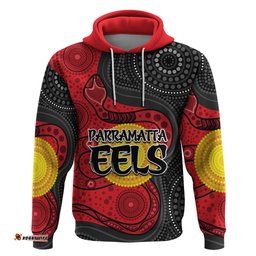 parramatta eels hoodie simple aboriginal