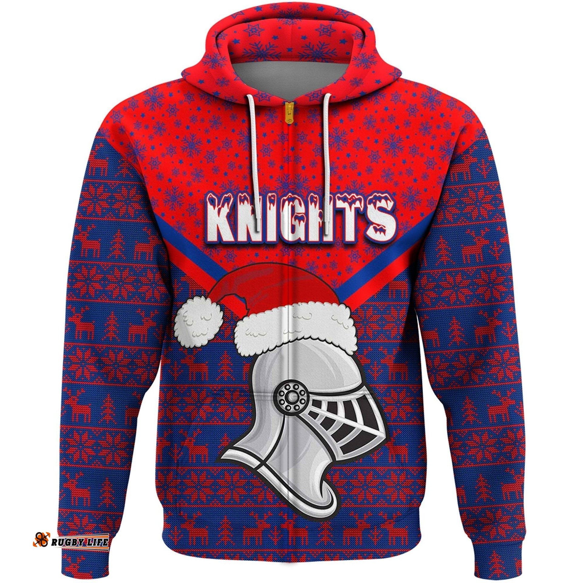 custom clothing newcastle knights aboriginal tattoo zip hoodie