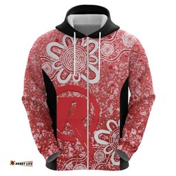 australian renegades cricket custom hoodie minimalism aboriginal