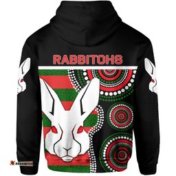 rabbitohs zip hoodie indigenous