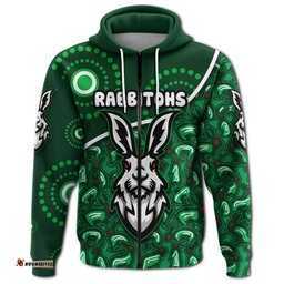 rabbitohs zip hoodie aboriginal camo style
