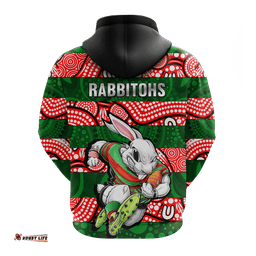 rabbitohs rugby the bunnies aboriginal hoodie