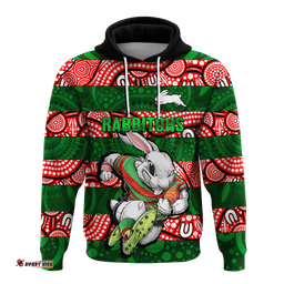 rabbitohs rugby the bunnies aboriginal hoodie