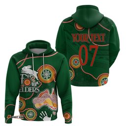 personalised naidoc week nrl rabbitohs for our elders hoodie