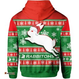 south sydney rabbitohs zip hoodie christmas color 3