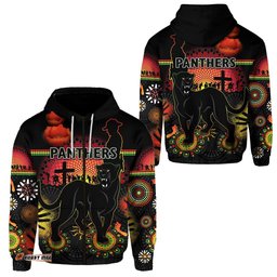 penrith zip hoodie indigenous panthers anzac day lest we forget